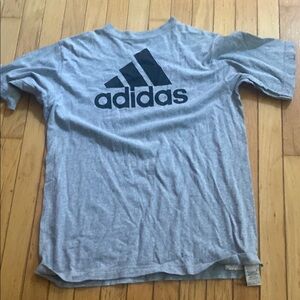 Adidas Men's Heather Gray Tee